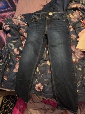 Time and Tru Women's Dark Blue Flare Jeans
